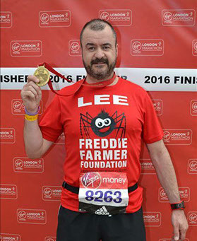 Lee Knight London Marathon
