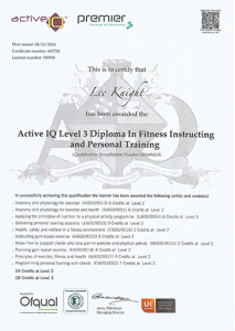 PT Certificate